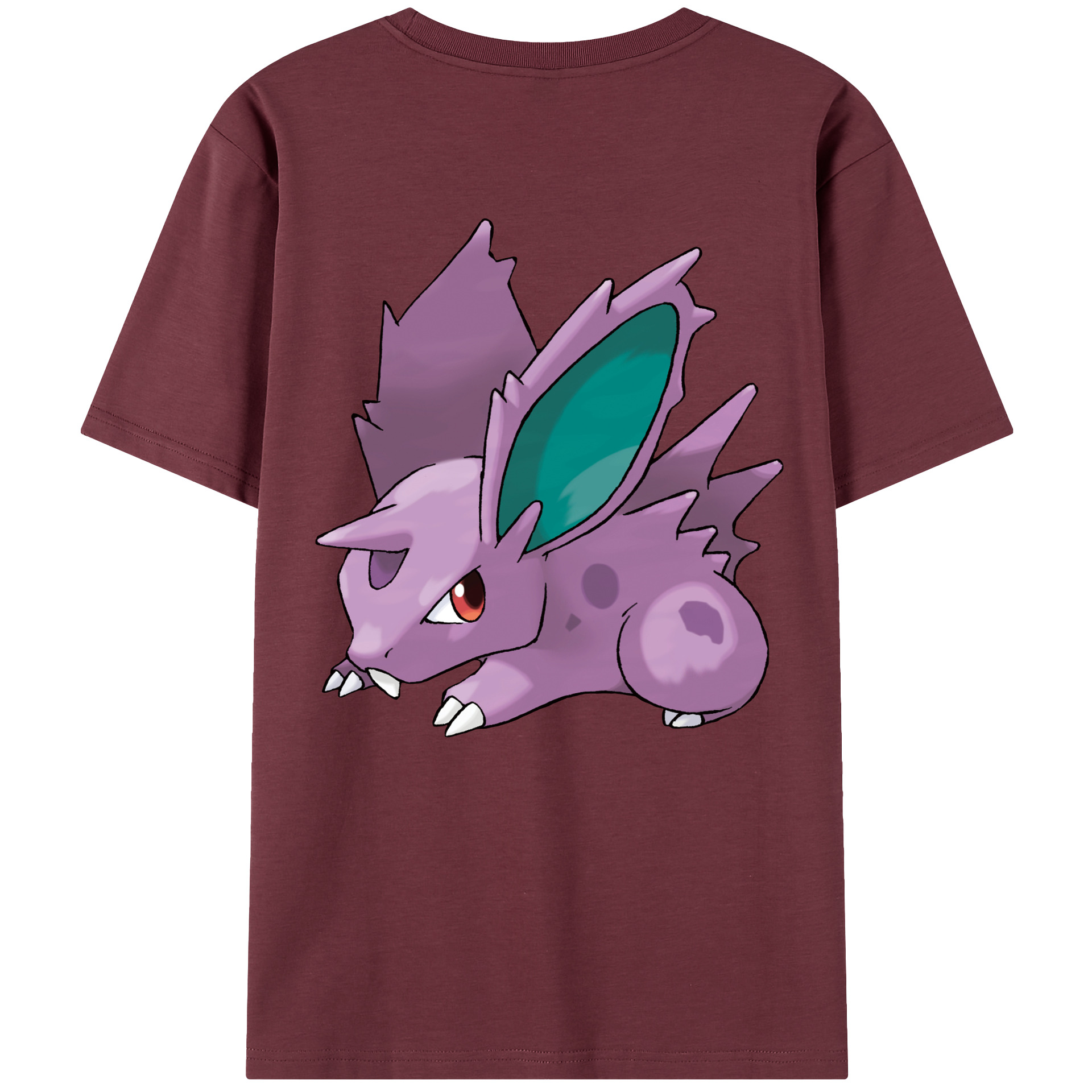 （画像用） ポケットモンスター Pokémon 綿100％半袖Tシャツ（背面プリント）